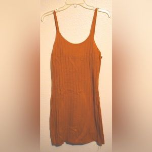 Orange Knit Dress
